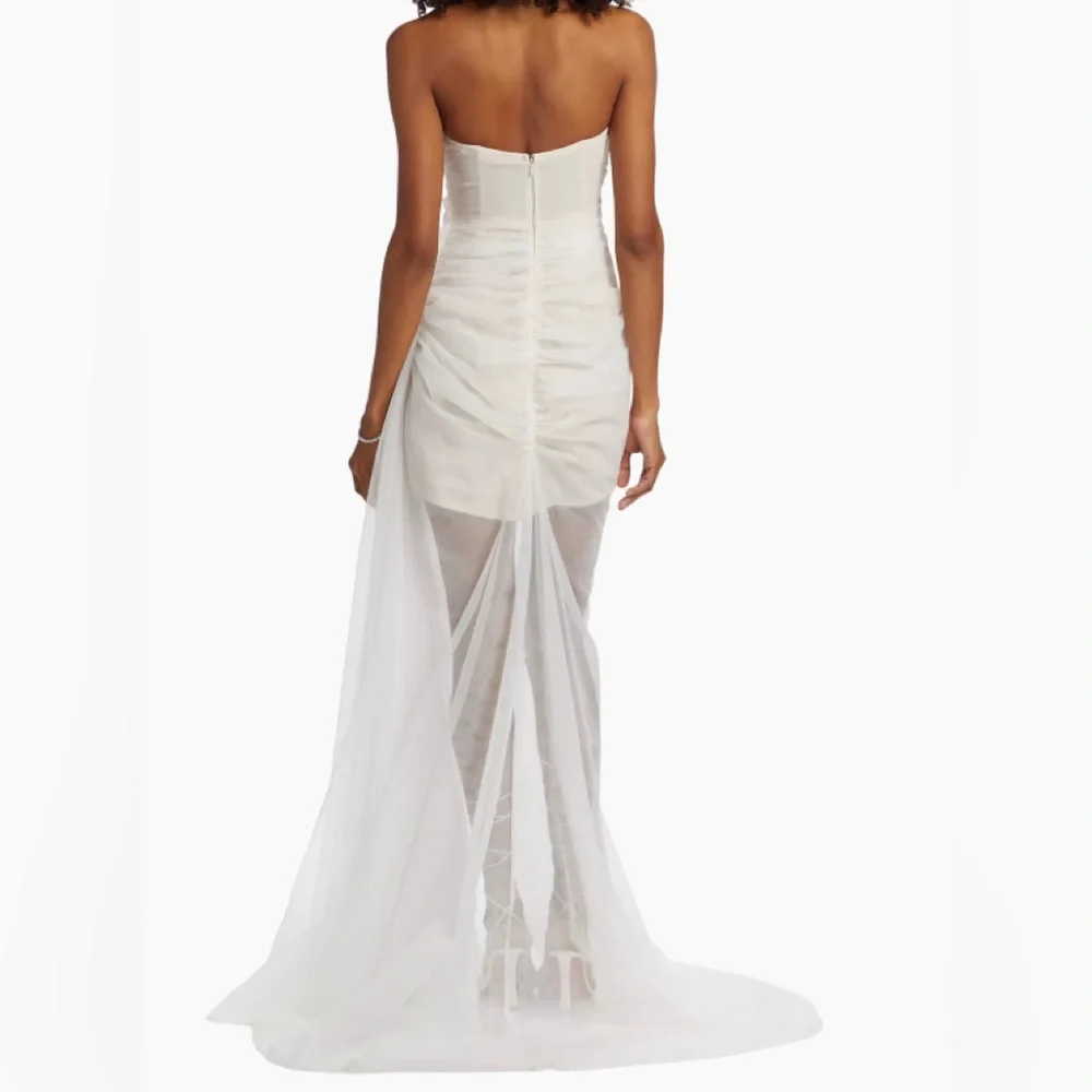 NWT The Bar Cleo Gown Blanc